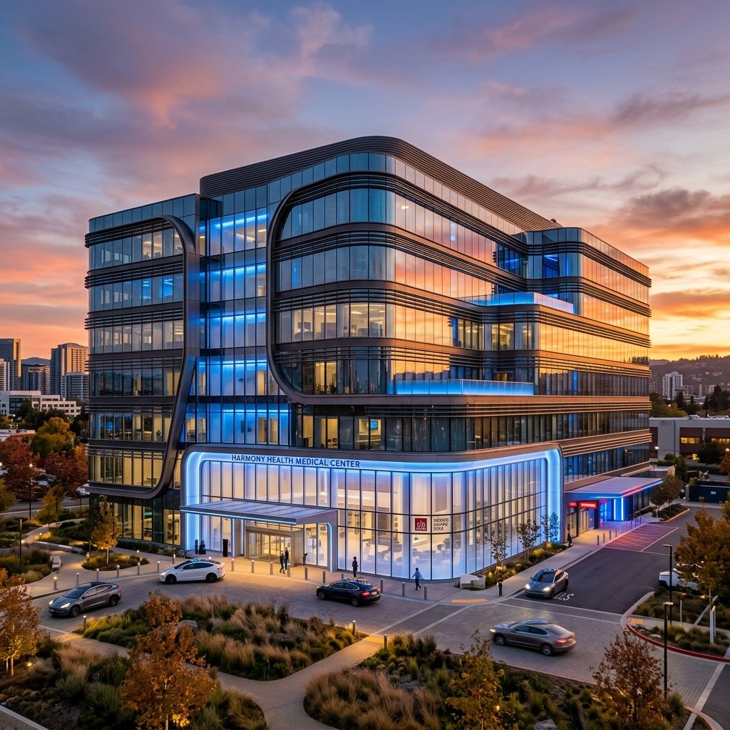 Hospital Building Exterior